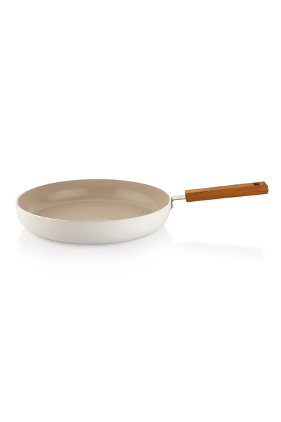 Schafer Ceramoni Ceramic Pan 30 Cm-Cream