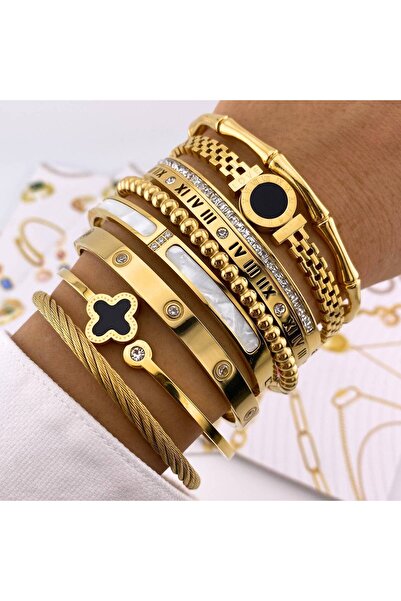 Alexis Signature Bratara Alexis Collection ALX87720B placata cu aur 18K