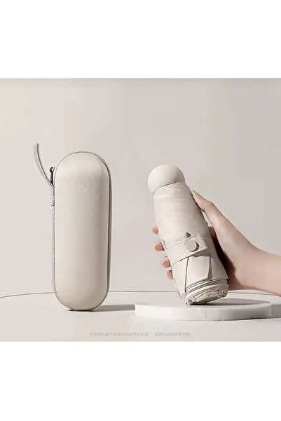 hediye Mini Çanta Boy Islak Şemsiye – Su Geçirmez Katlanabilir Şemsiye + Kılıflı | Renk Seçenekli