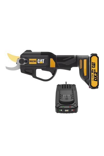 Cat DG236 18Volt 2.0A Li-ion Tek Akülü Profesyonel Kömürsüz Dal Budama Makası