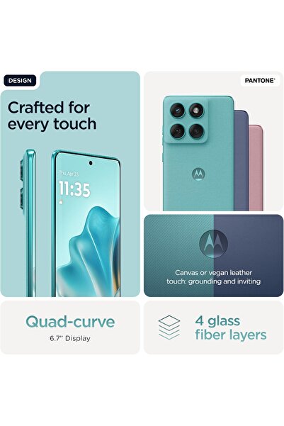 Motorola Edge 60 Fusion 5G 12GB RAM 256GB ROM PANTONE Amazonite