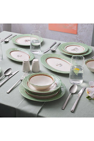 Aryıldız Jardin Mint 30 Parça 6 Kişilik Yemek Takımı
