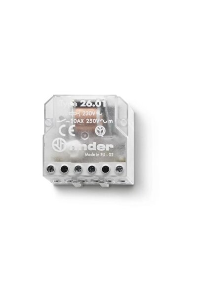 finder Releu pas cu pas, montare in doza, 2 secvente, 230V CA, 1ND, 10A