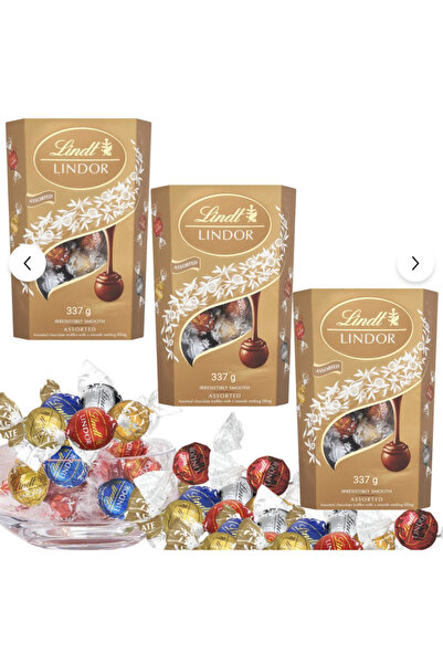 Lindt Lindor Assorted Çikolatalı Trüf Kutusu, 137*3 gr