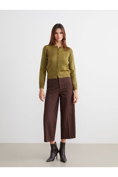 LC Waikiki Lcw Vision Crew Neck Women's Knitwear Cardigan