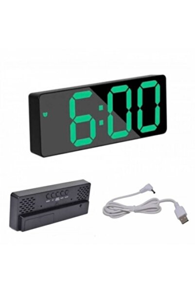 OEM Ceas de birou ds-3807M, afișaj temperatură, alarmă, alimentare USB, LED v...