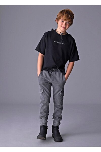 MAYORAL Момчешки панталони с джобове, димно сиво 7561