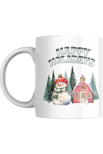 SiestaSafari Coffee Mug - Happy Holidays
