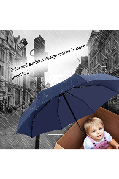 fun zone Generic Tri-Fold Umbrella Blue