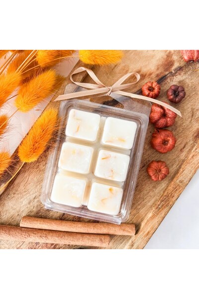 MYGRACE Ceara parfumata cuburi, MYGRACE, parfum cald de mar si scortisoara, ceara naturala, 70 g - tableta p