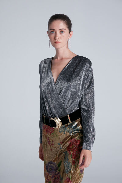 amille Aristotele Cropped Pants Jakarlı Kısa Paça Pantolon