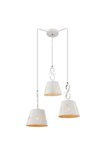 Rabalux Pendul 3xE14 alb Anna 2234