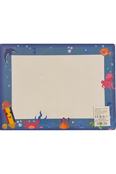 Educational 2-in-1 Set - Marine Animals Puzzle + Reusable Drawing Board (Model 3)