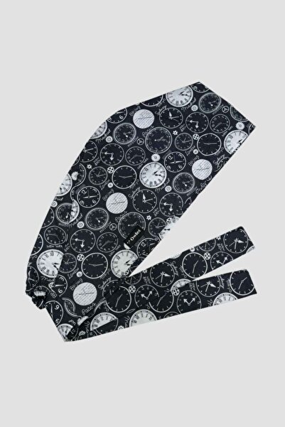 Owlet Medikal World Time Patterned Surgical Hijab Bonnet