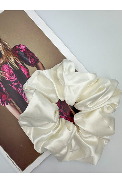 ICON SILK 100% Pure Silk Hair Tie Jumbo Size (6 cm)