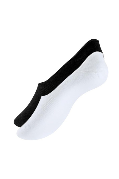 meristanbul 2 чифта унисекс чорапи до глезена, 43-46, 80% памук, черно-бели