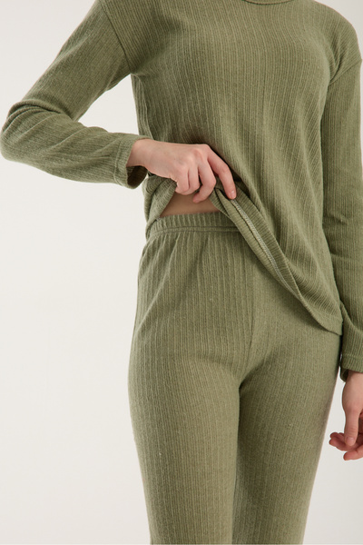 Esbersi Women's Long Sleeve Cotton Pajama Set Comfortable Fit, Stylish and Soft Texture