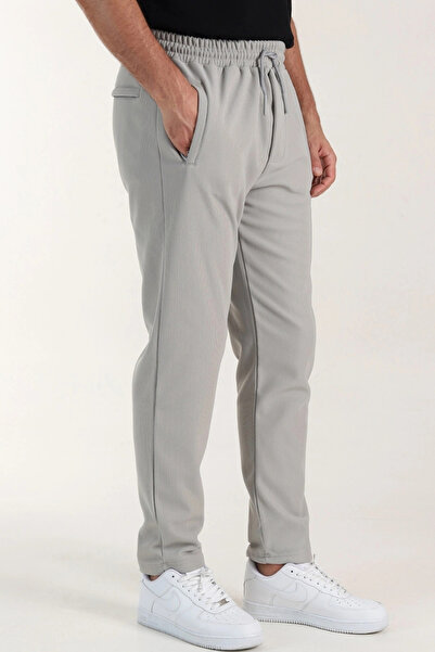 EXSPORT Italian Cut Cotton Lined Winter Straight-Leg Sweatpants
