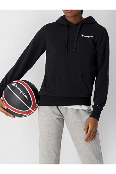 Champion Women's black sweatshirt with logo