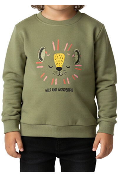 ALG Boys' Applique Detailled Sweatshirt