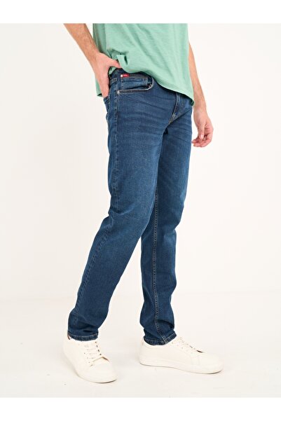 Lee Cooper Men's straight dark jeans