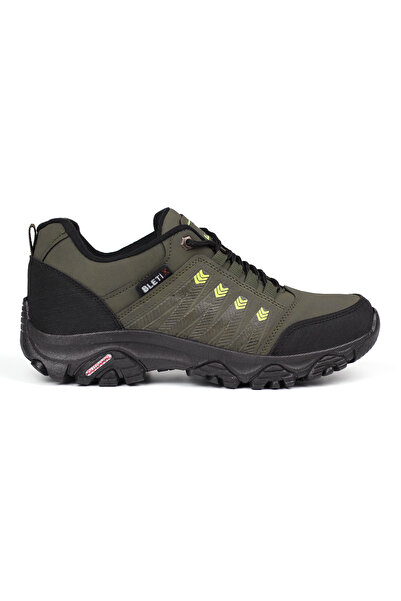 KAJILA Men's Khaki Outdoor Trekking Shoes Non-Slip Sole Water Resistant Lightweight Comfortable Daily Walking and Mountain S