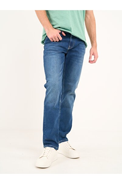 Lee Cooper Men's straight jeans with faded look