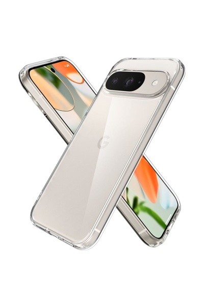 Spigen Carcasă pentru Google Pixel 9 / Pixel 9 Pro, Ultra Hybrid - Transparentă