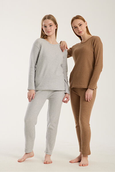 Esbersi Women's Long Sleeve Cotton Pajama Set Comfortable Fit, Stylish and Soft Texture