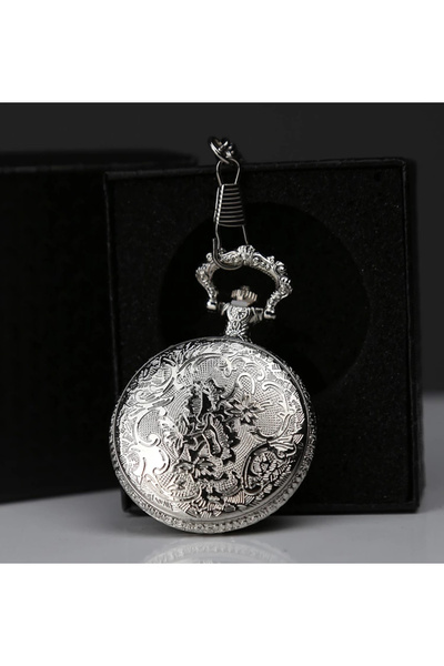 Topdan Special Boxed Glass Silver Cased Watch