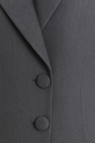 OLEAOFFICIAL Double Kumaş Blazer Ceketli & Piliseli Elbiseli Takım - Limited Edition Davet Koleksiyonu