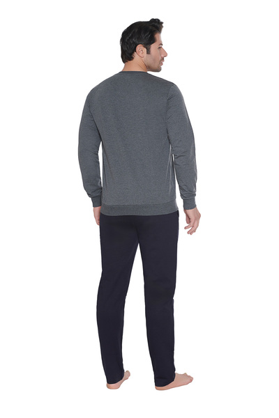 U.S. Polo Assn. Men's Anthracite Melange Home Wear