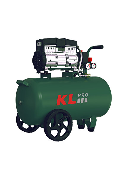 KLPRO KLK50SH 8 Bar 50 Litre 2Hp Sessiz ve Yağsız Hava Kompresörü
