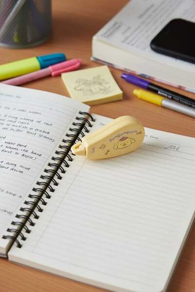 SANRIO Lisanslı Stacking Fun Serisi Düzeltme Bandı (Pompompurin)