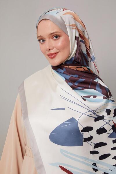 Levidor Stone Brushed Pattern Twill Shawl