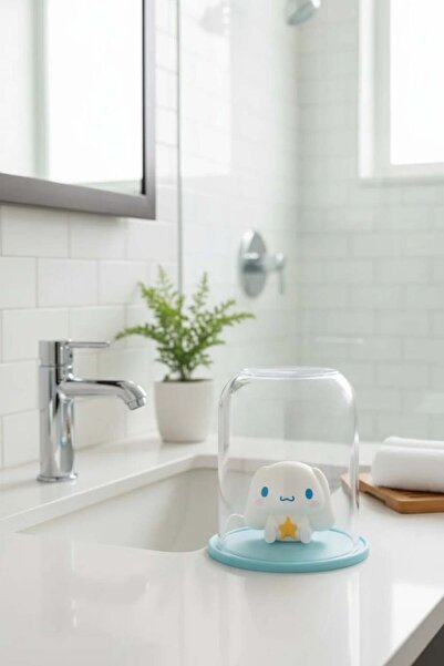 SANRIO Lisanslı Karakterleri Banyo Bardak Seti (Cinnamoroll)