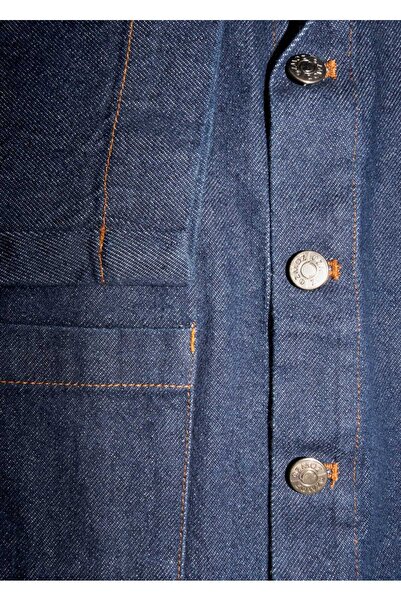 Ozmoz By Mukadder Özden 100% Cotton Blue Denim Spring Boys' Jacket