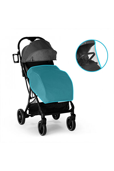 Kidnort Fjallraven Green baby stroller, with ultra-compact folding, full suspension, backrest