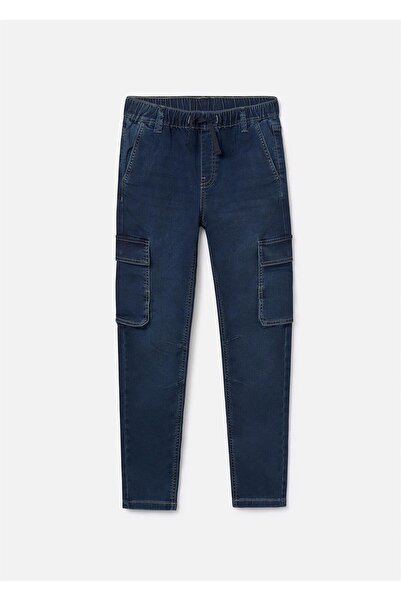 MAYORAL Boy's Jogger Jeans Navy Blue 7560