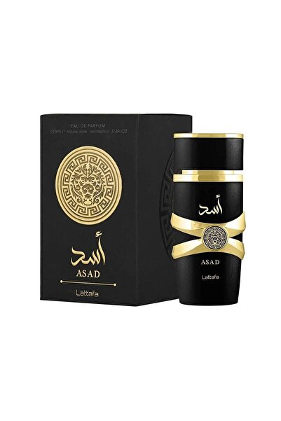 lattafa Asad For Men Eau De Parfum 100ml | Long Lasting Woody Amber Scent | Bold Masculine Fragrance