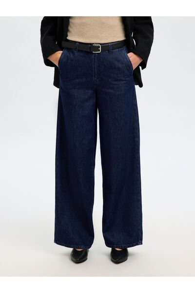 Selected Femme High Waist Jeans Extra Wide Fit