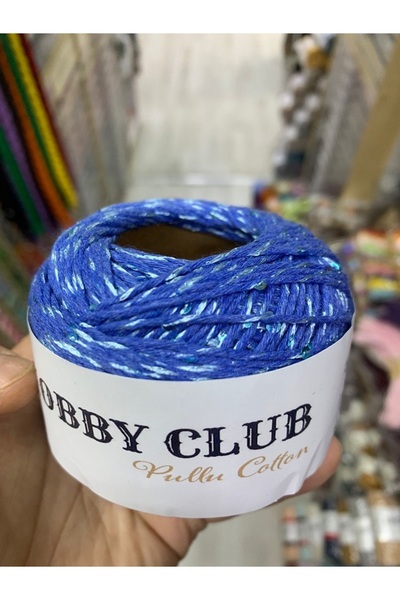 hobby club Pullu Yaldızlı El Örgü İpi 50 gram 90 metre