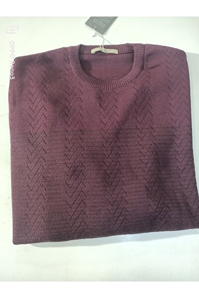 güleç gym Yamak Knitwear Steel Knit Wool O-Neck Sweater