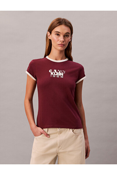 Calvin Klein 1968 Logo Graphic Baby Tee