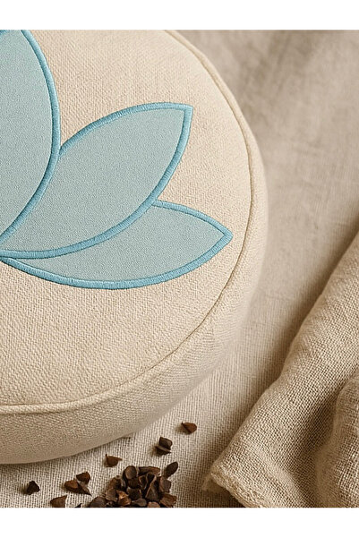 SUNYOGA Zafu Yoga Meditation Cushion Buckwheat Hull Filled