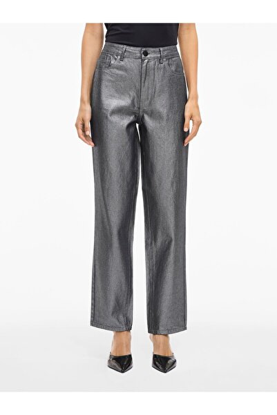 VILA Straight Fit Jeans VIKELLY Hohe Taille