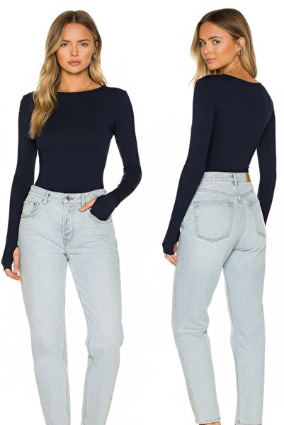 Bliss Жіночий прямий велосипедний комір з детальним оздобленням пальців