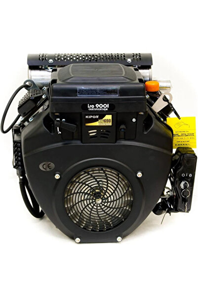 Kama Kipor KG690 Benzinli Motor – 18 HP, 4 Zamanlı, 2 Silindirli V-Twin OHV, ...