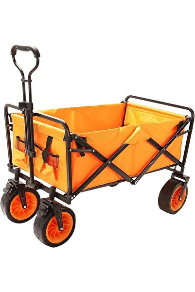 Generic Heavy-Duty Foldable Wagon Cart with Canopy, 200kg/441lb Capacity.