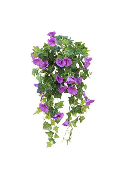Artificiale Rolio Set 2 Plante Artificiale Agățătoare Zorele (Morning Glory) 90cm – Decor - Mov